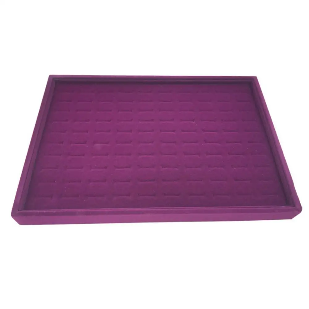 Шкатулка для хранения ювелирных изделий кольца сережек 100 Ячеек | Украшения и