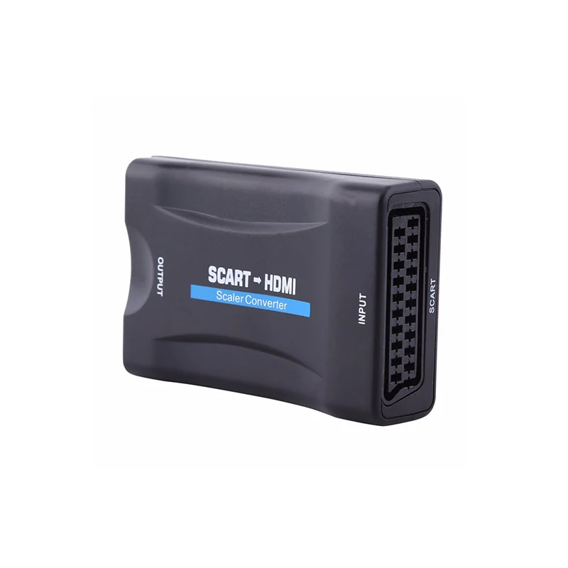 Высокое качество HD 1080P SCART К HDMI видео аудио высококлассный преобразователь