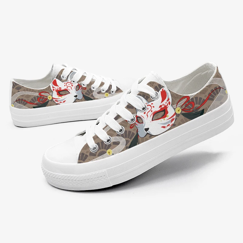 Эми и Майкл оригинальные дизайнерские парусиновые туфли ручной росписи