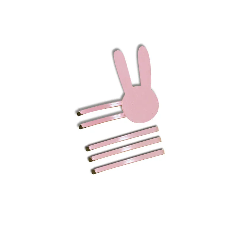 Anime Headwear Accessories Seishun Buta Yarou Series Sakurajima Mai Hair Clip Kawaii Lolita Girls Rabbit Cosplay Hairpin Pink