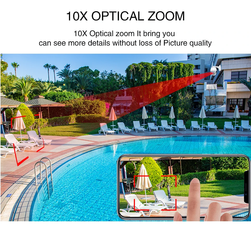 1080P ip-камера модуль ptz 2MP 10X оптический зум cctv ip-камера s модуль Onvif Низкая освещенность блок cctv камера модуль для БПЛА