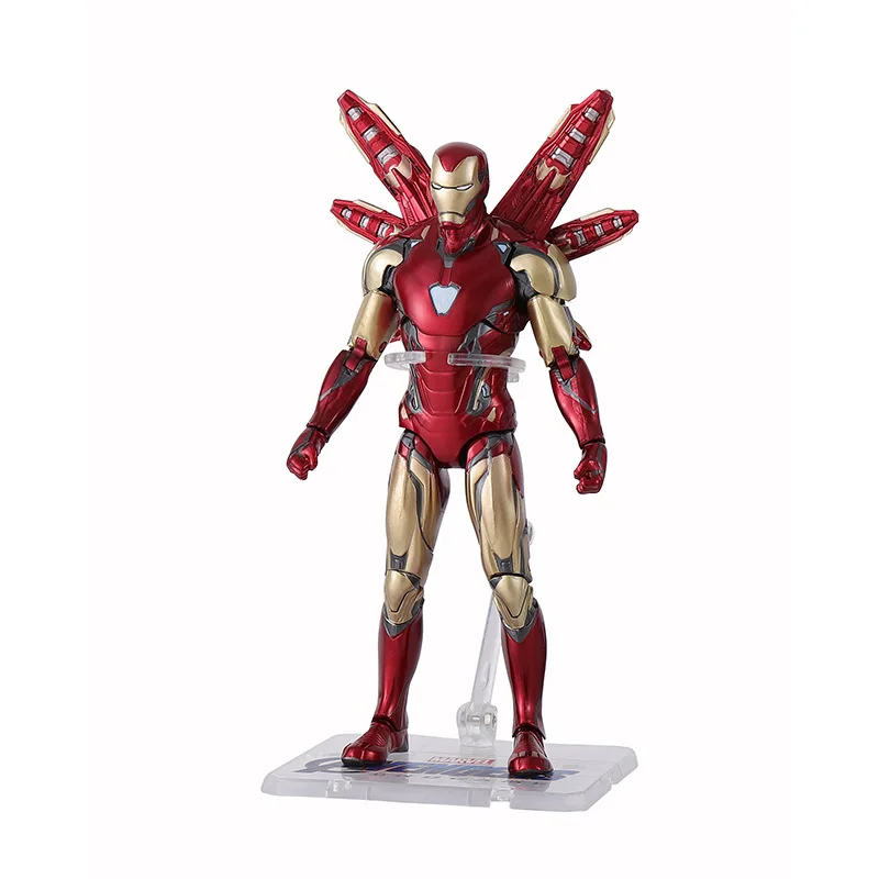 

Marvel Version Mk85 Iron Man Upgrade Suit Edition Pvc Action Figure Collectable Model Kids Toys Gift