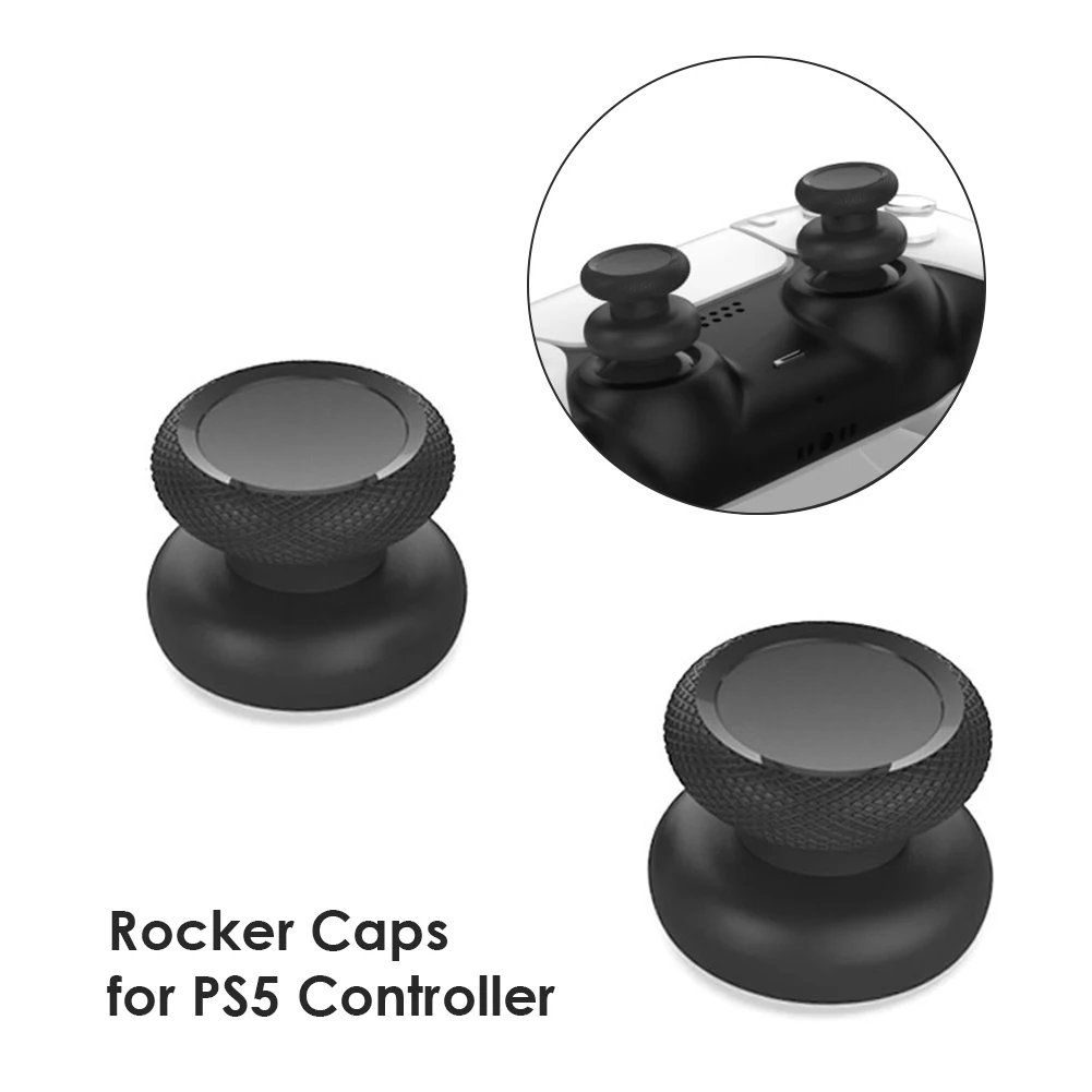 

1 пара колпачков для удлинителя геймпада для контроллера Sony PlayStation 5 PS5, кнопка для большого пальца, удлинитель джойстика, аксессуары