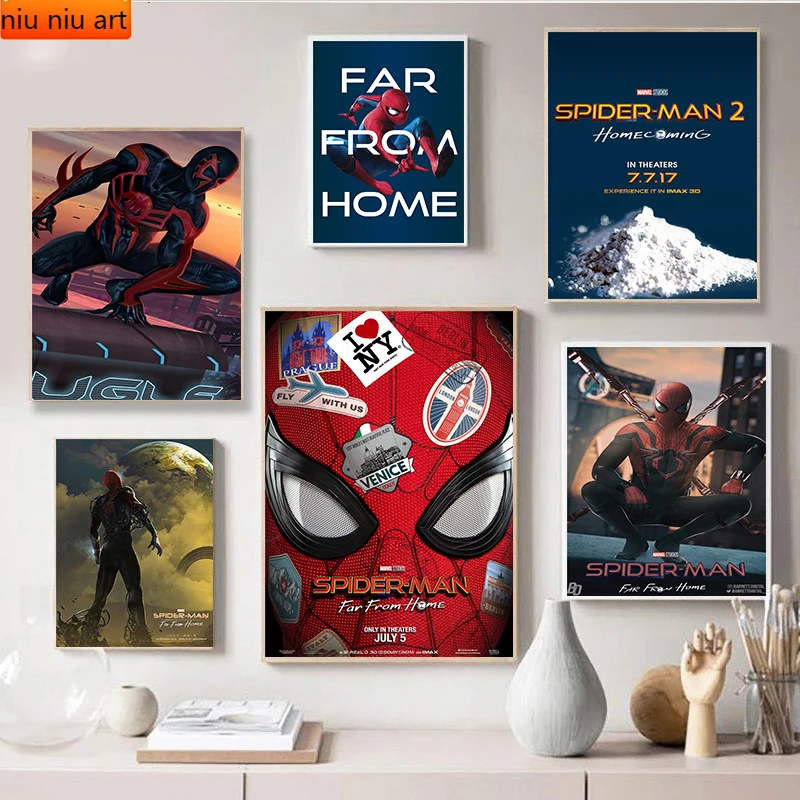 

Superhero Spiderman 5D DIY Marvel Avengers Full Diamond Embroidery Diamond Inlaid Diamond Mosaic Cross Stitch Kits Room Decor