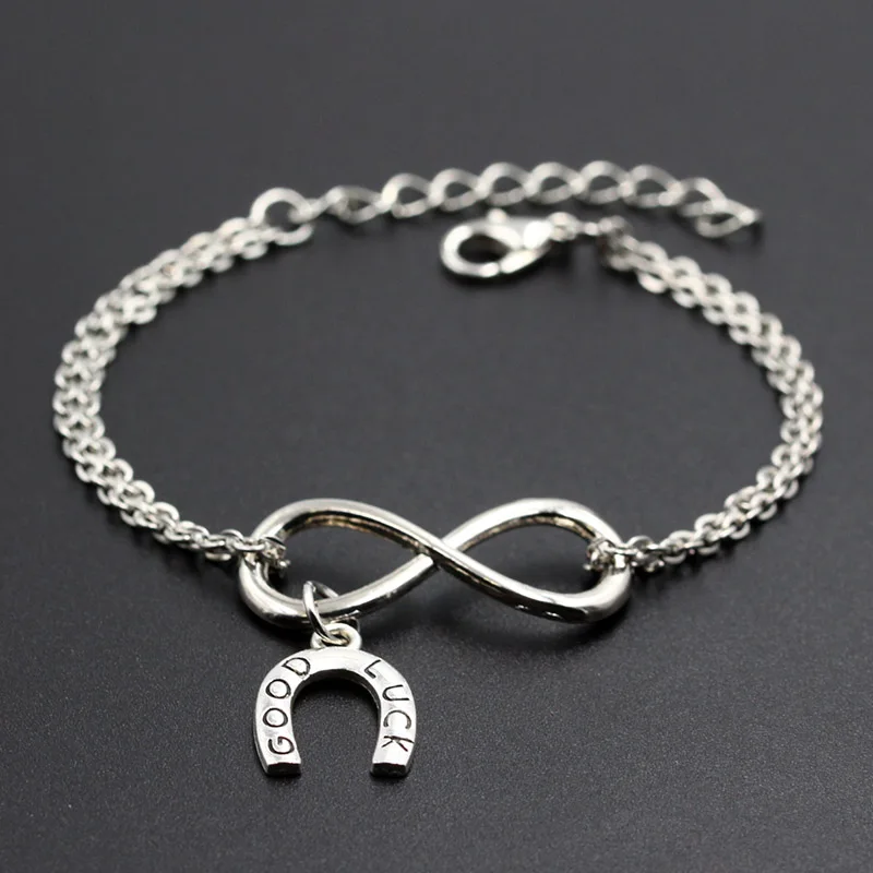Новинка хорошие подвески браслеты ручной работы цепочка из звеньев Infinity для