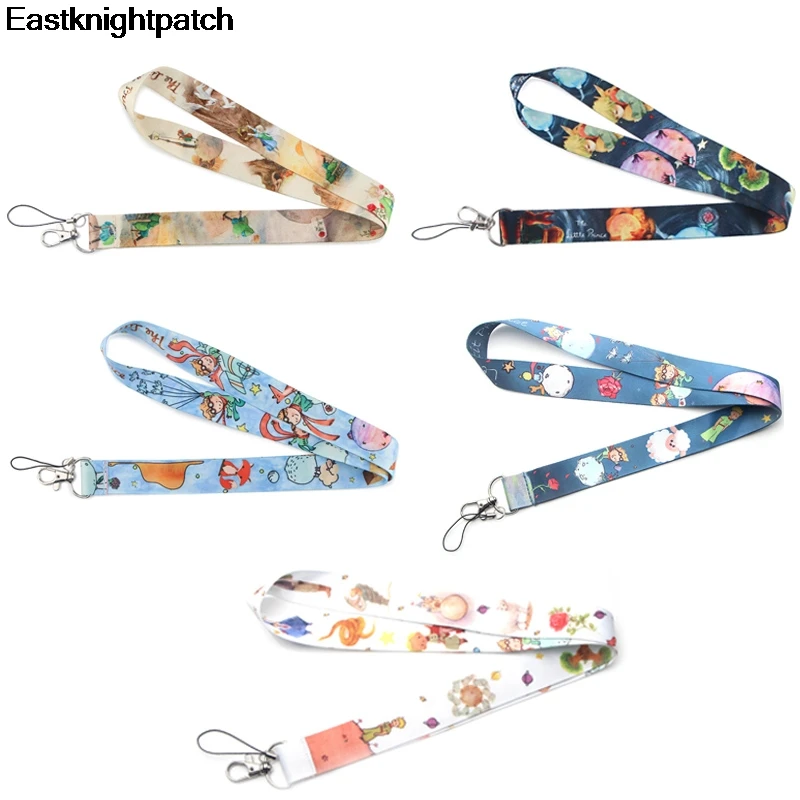 

12pcs/lot E1935 Cartoon Horror Movie Clown Mobile Phone Strap Key Chain Neck Lanyard ID Card Badge Holder Strap