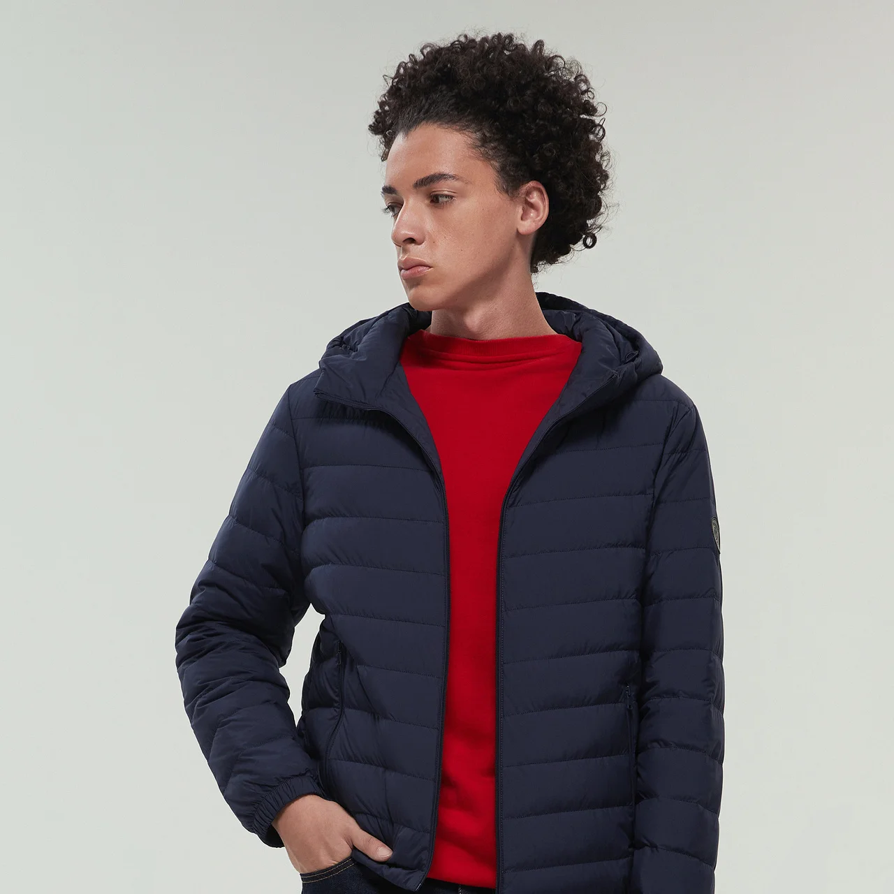 Мужской пуховик BOSIDENG 2020 новое легкое портативное короткое простое пальто с