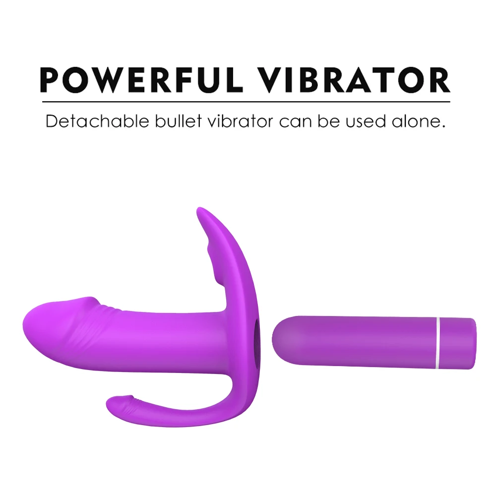 Фаллоимитатор в виде бабочки вибратор трусики для женщин мастурбатор