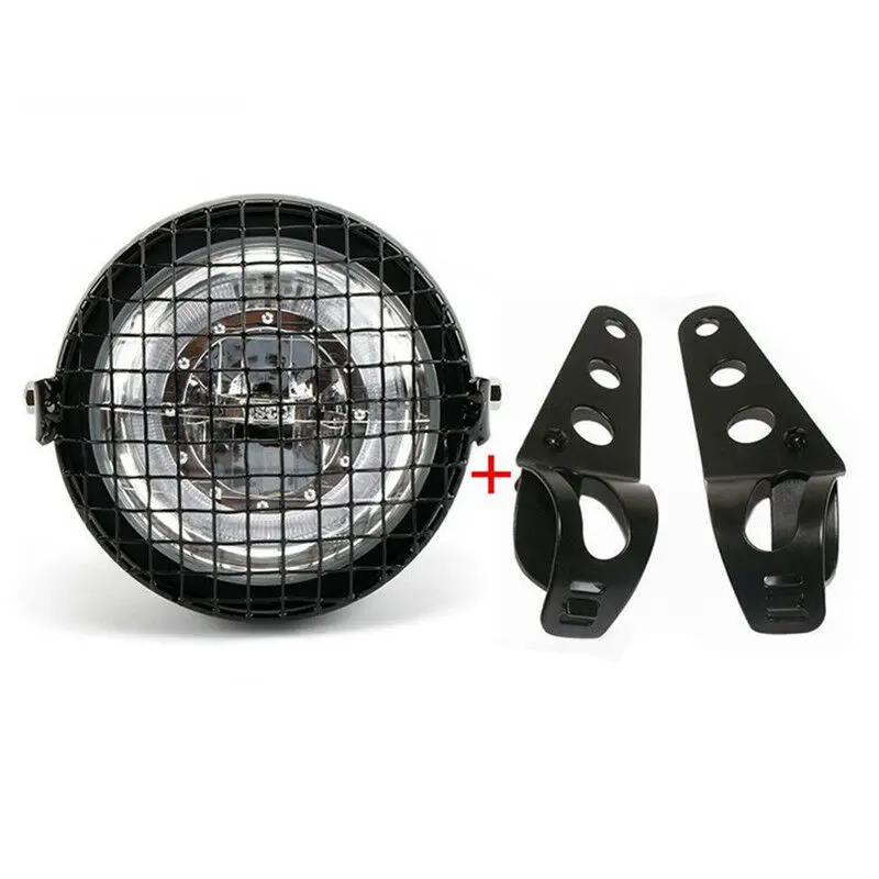 Мотоциклетная светодиодная фара 6 5 дюйма налобный фонарь на гриль с боковым