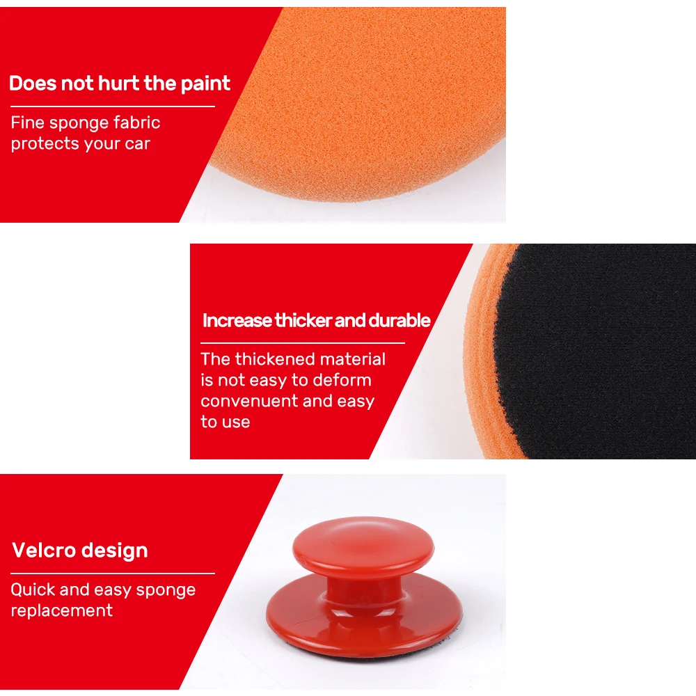 Восковая полировальная подушка для мойки автомобиля губка ткань очистки