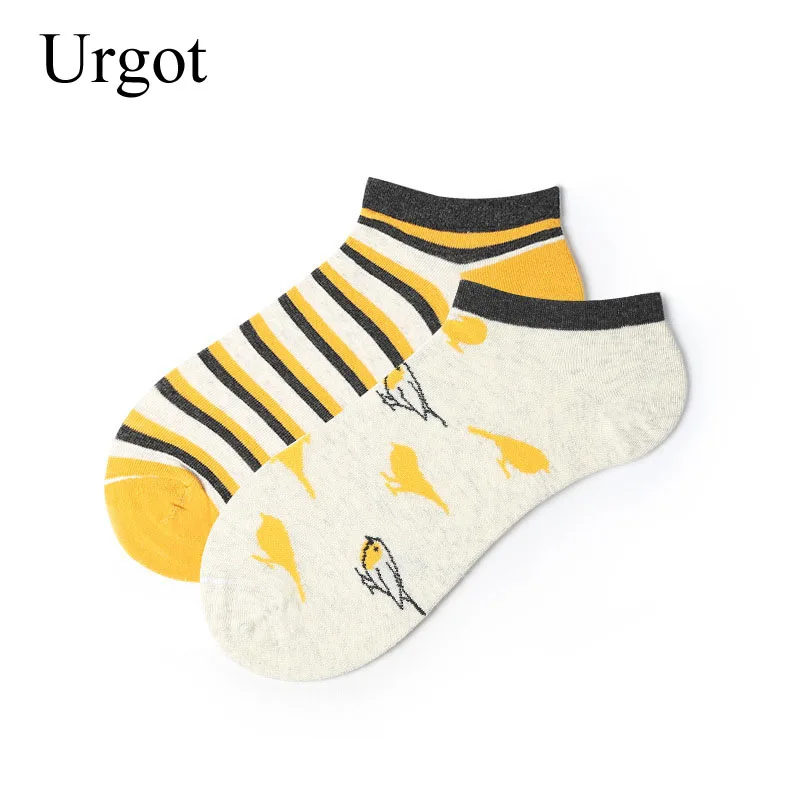 

Urgot 6 Pairs Men's Socks Original Design Street Skateboard Tide Brand Happy Socks Teenager Japan Ins Style Meias Calcetines Sox