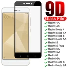 9D полноэкранное защитное стекло на Redmi Note 4 4X 5 5A 6 Pro для Xiaomi Redmi 4X 4A 5A 5 Plus 6 6A S2, закаленное стекло, пленка, чехол
