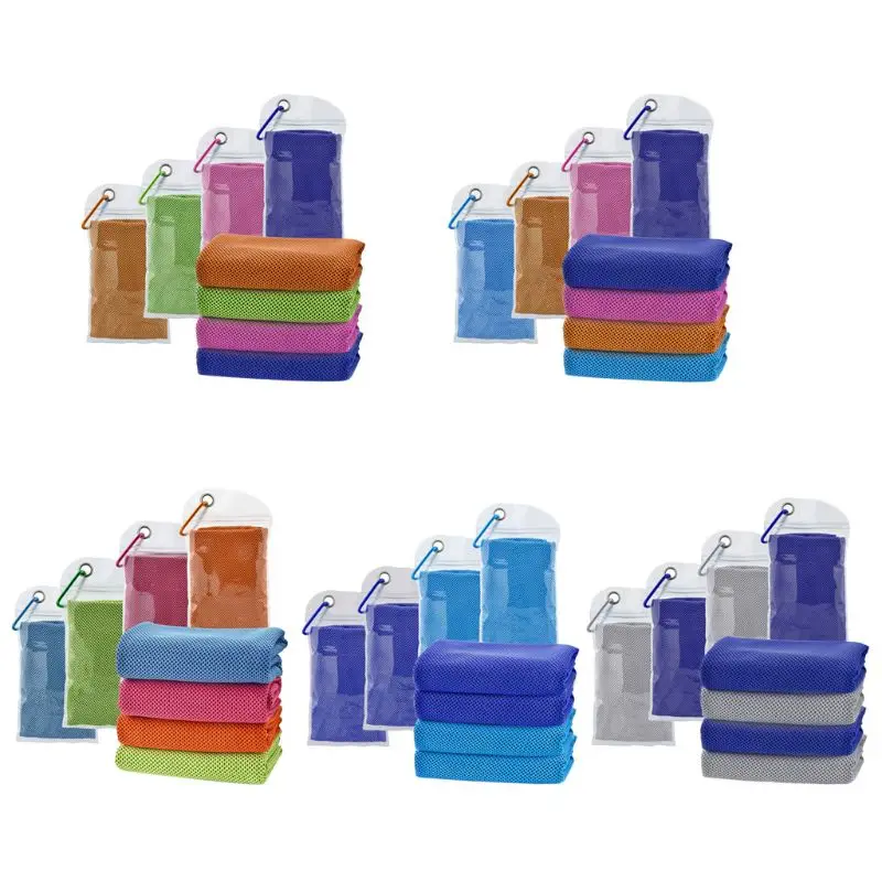 4 шт. охлаждающее полотенце для занятий спортом