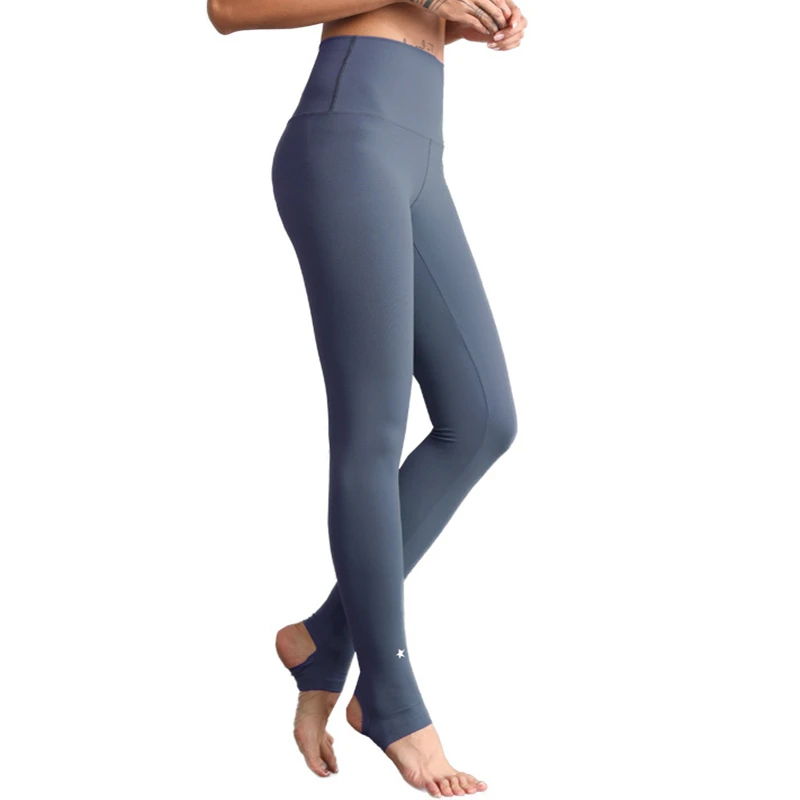 

COLORVALUE Star Stirrup Yoga Pants Booty Tights Flex Leggings Sport Women Fitness High Waist Slimmy Full Length Fitness Clothing