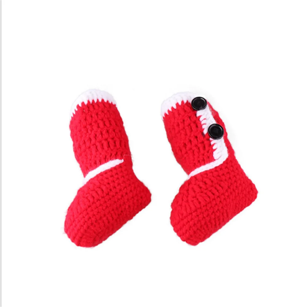 Детский комплект для девочек Рождественский реквизит фотосессии новорожденных