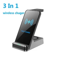 3 in 1 wireless charger for iphone 11xsxairpods proiwatch 54 fast charge wireless charge stand for samsung s10budwatch