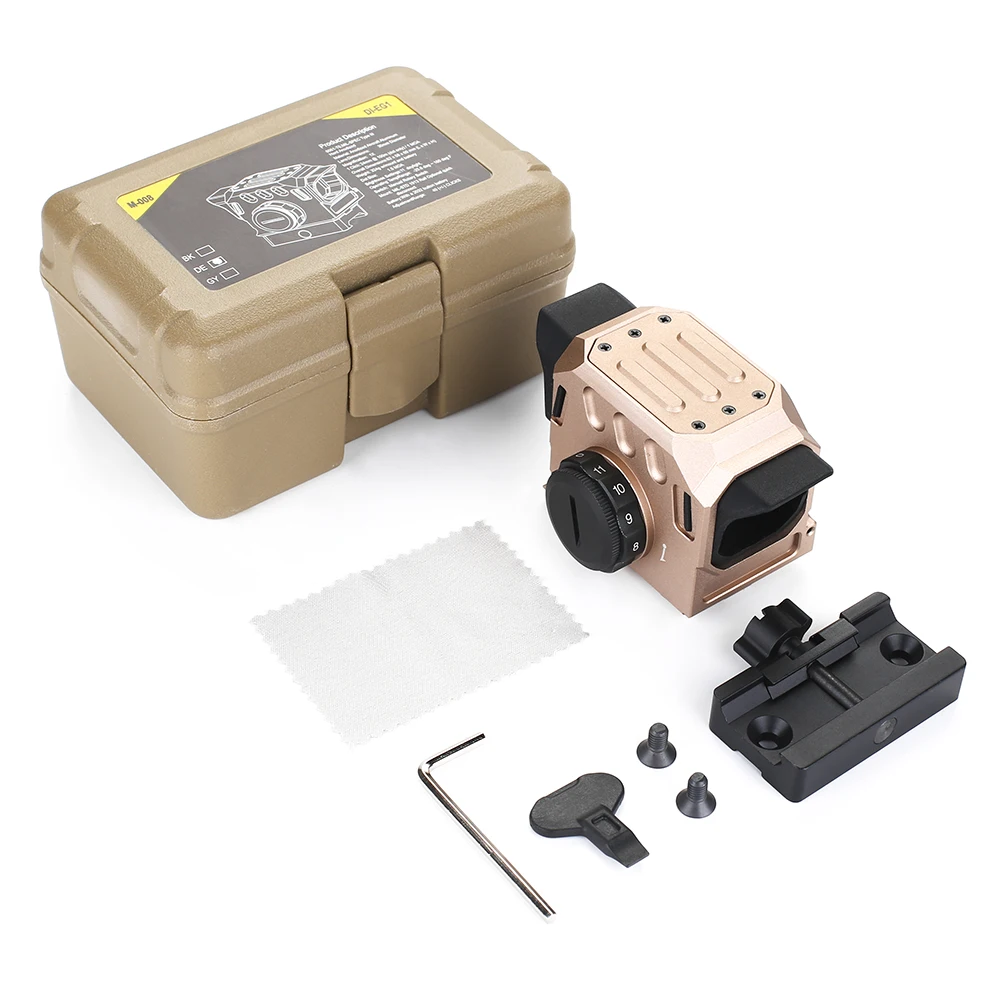 Magorui Tactical EG1 Red Dot Scope Reflex Sight Holographic Optical Sight 1.5 MOA w/ 20mm Rail Mount Hunting accessories