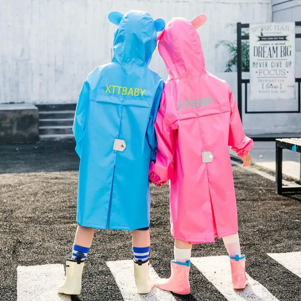 Плащ для детей и взрослых 95-170 см водонепроницаемый плащ мальчиков девочек