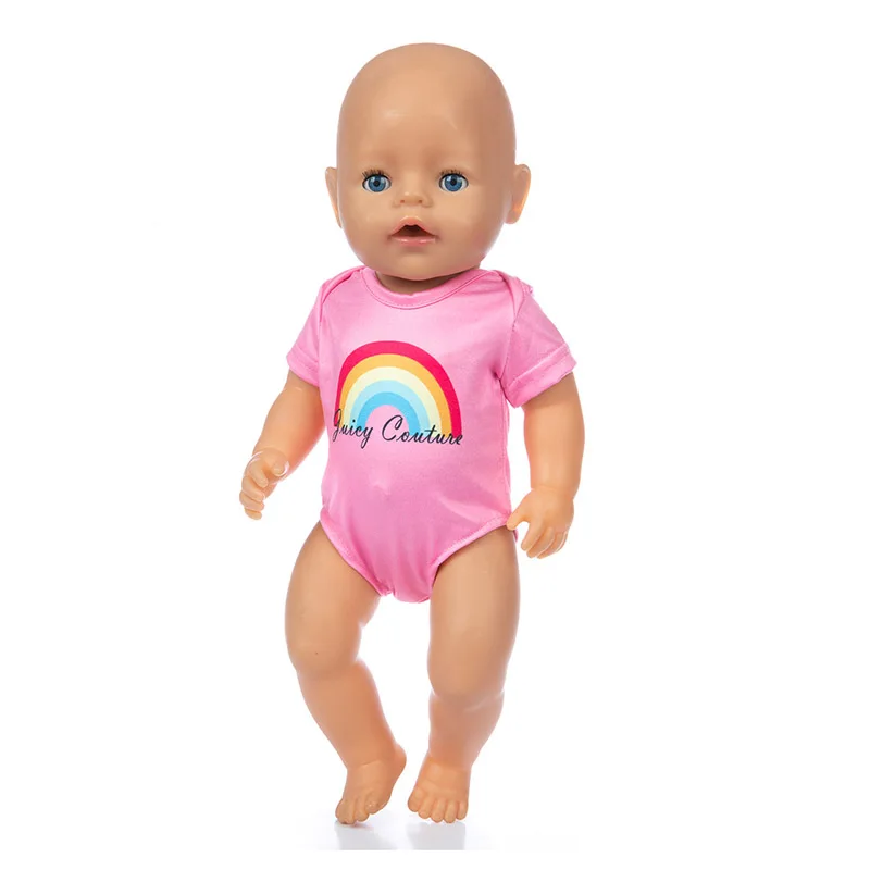 Новый летний короткий комбинезон для кукол 43 см одежда 18 дюймов и аксессуары |