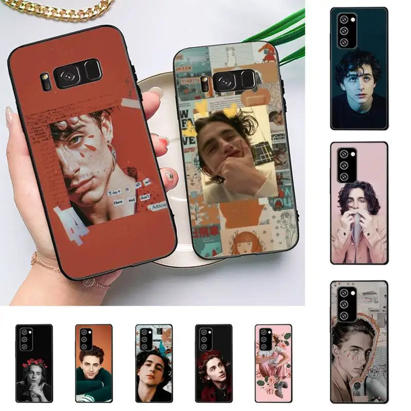 

Timothee Chalamet Phone Case For Samsung Galaxy Note10Pro Note20ultra for note20 note10lite M30S Back Coque