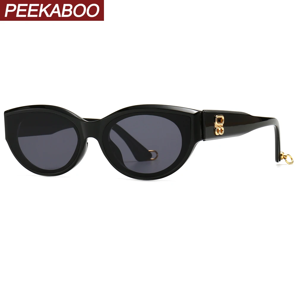 Солнечные очки в стиле ретро Peekaboo uv400 для мужчин и женщин зеленые солнцезащитные