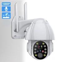 ip camera wifi outdoor cloud ptz camera 1080p 4x zoom color ir night vision auto tracking two way audio security surveillance