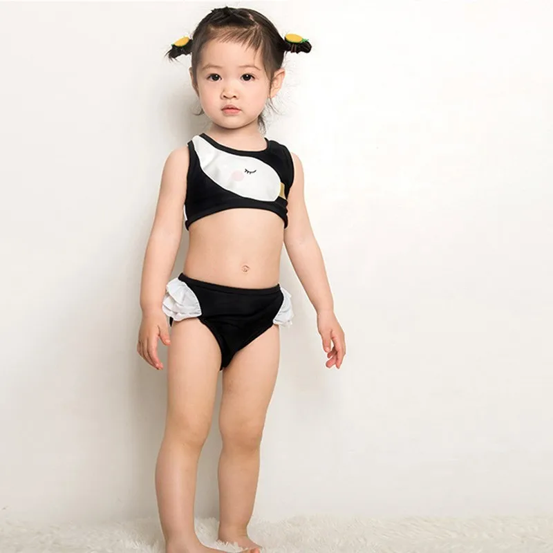 Детский купальный костюм Милая принцесса Маленькие лебединые купальники для