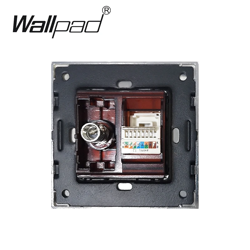 Настенная розетка для телевизора 110-250 В стандарт ЕС Великобритании RJ4 |