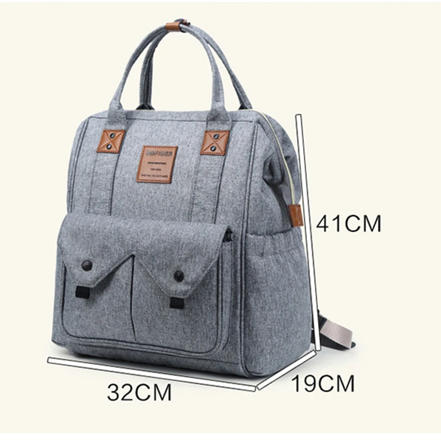 2019 модный рюкзак для мам подгузников многофункциональная Вместительная