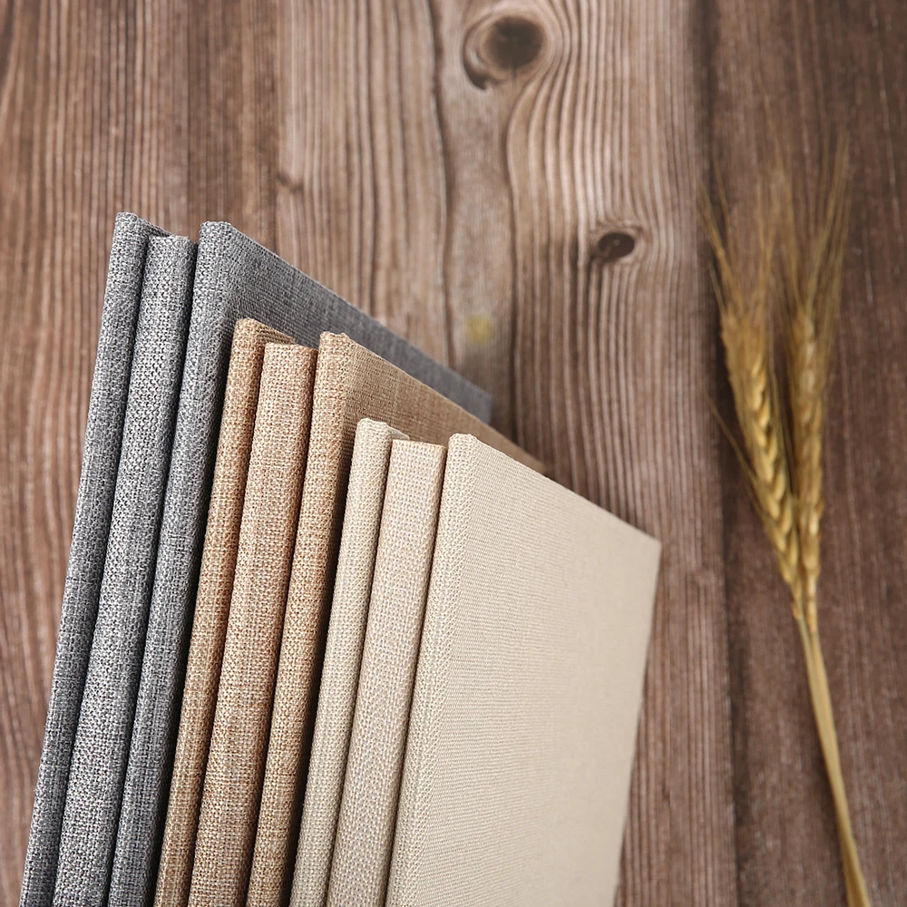 16 дюймов простой льняной самоклеющийся фотоальбом для влюбленных подарок на