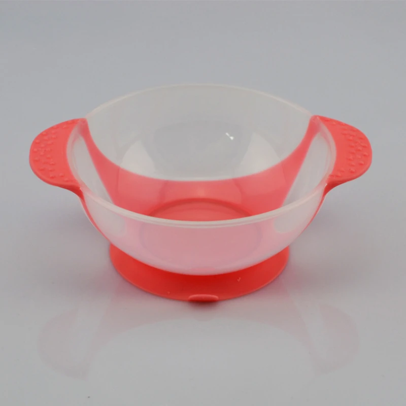 

1 pc Baby Bowl child dish Slip-resistant Wall Suction Baby Learning Dishes Assist useful Food Bowl Baby Tableware 3 colors