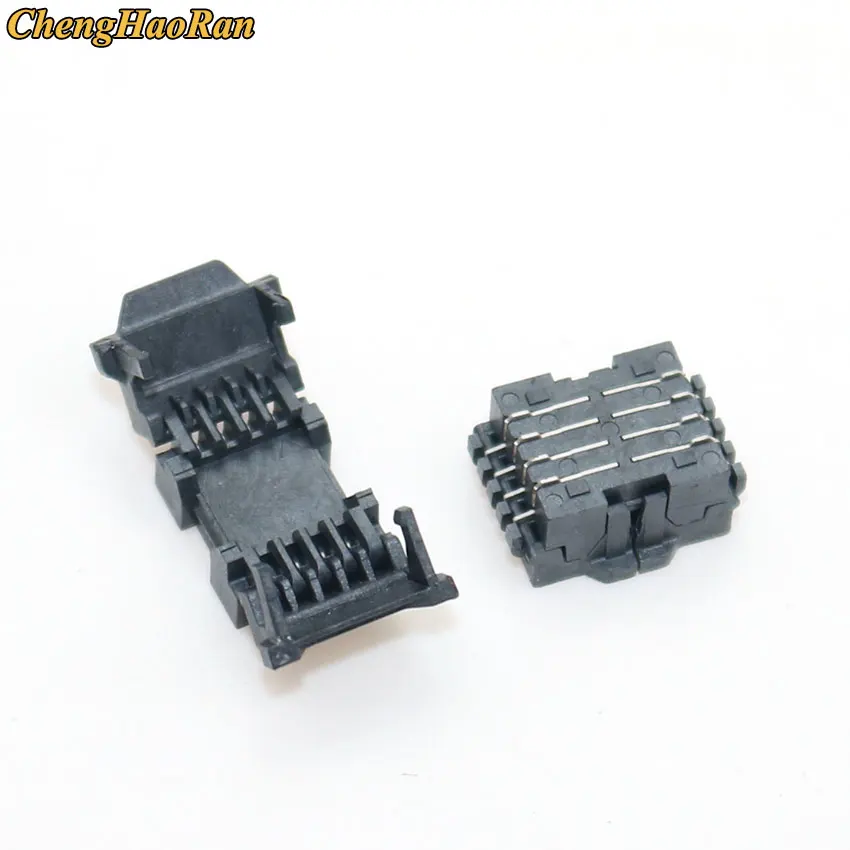 

ChengHaoRan 5pcs SOIC 8P BIOS Socket SPI FLASH 8P IC Socket SOP 8P SMD Flash Socket Connector