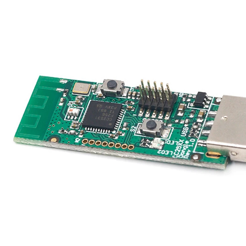 

Wireless CC2531 Sniffer Board Packet Protocol Analyzer Module USB Interface Dongle Capture Module with Antenna