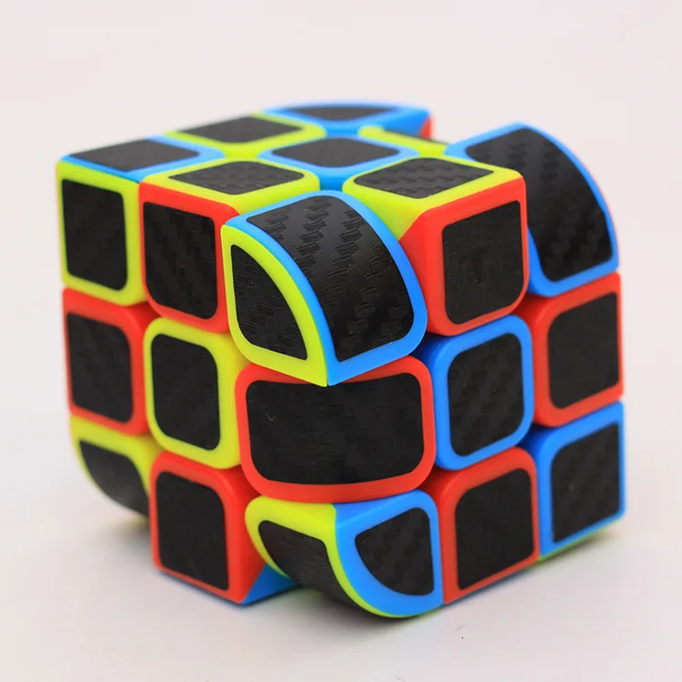 Zcube Curve 3x3 Stickerless speed cube Penrose головоломка 56 мм волшебный куб | Игрушки и хобби