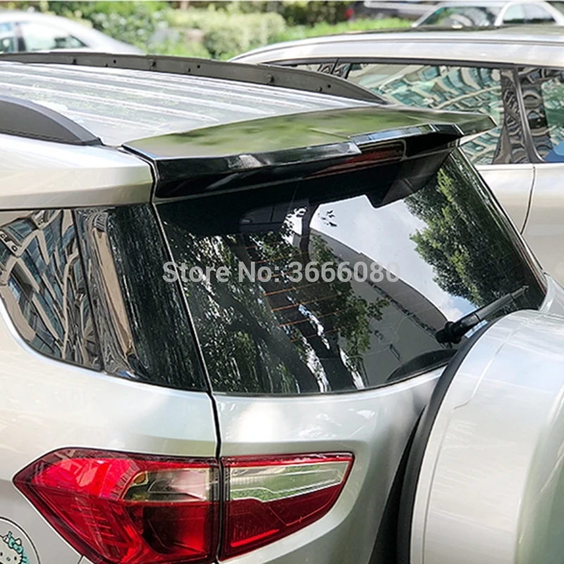 Для Ford Ecosport 2013 2014 2015 2016 2017 2018 высокое качество АБС-пластик задний спойлер на крышу