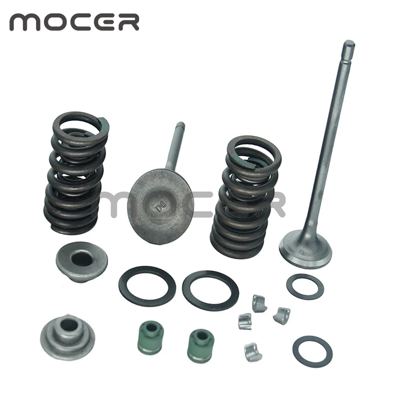 

Motorcycle Cylinder Head Assy Kits Full Parts for CG200cc Engine ATV GO Kart GT-165