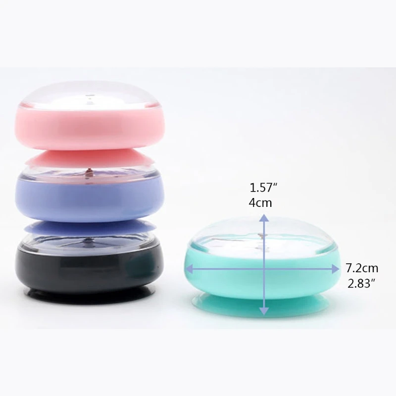 

Bathroom Waterproof Wall Hanging Suction Cup Clock Simple Design Wall Watch for Home Bedroom Living Room Decorations Timing