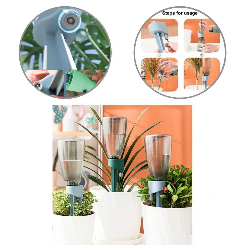 

2 Colors Automatic Watering Dropper Plastic Multi-use Attractive Practical Automatic Plant Watering Bottle