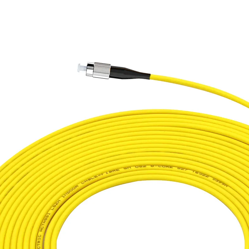 10pcs/pack FC/UPC-FC/UPC single-mode simplex jumper SM SX 3.0 mm G652D fiber optic jumper FC-FC jumper (1m-20m)