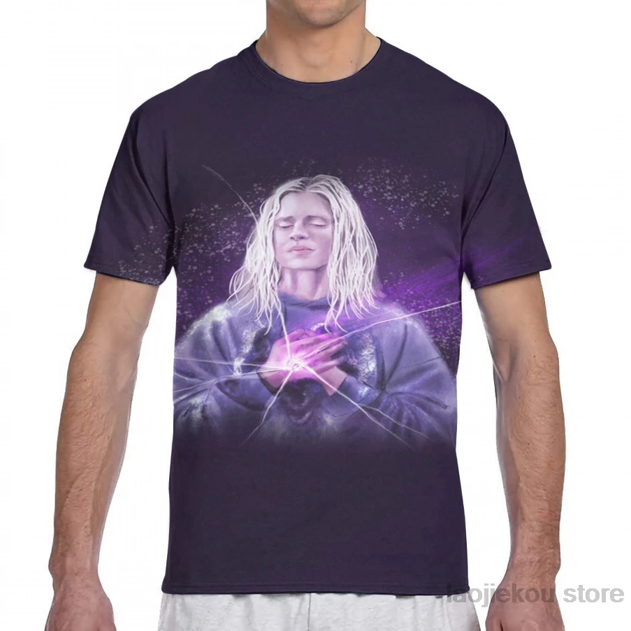 Футболка Мужская/женская с коротким рукавом и принтом | Мужская одежда