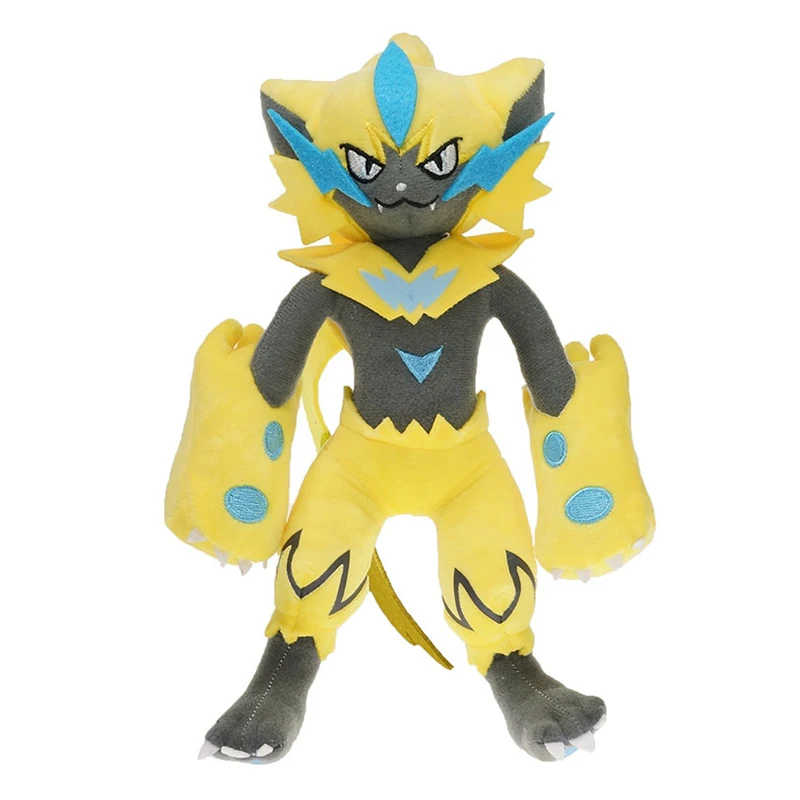 

Pokemon 32CM Zeraora Movable hands and feet Anime Action Figure Toys Dolls Child Birthday Gift
