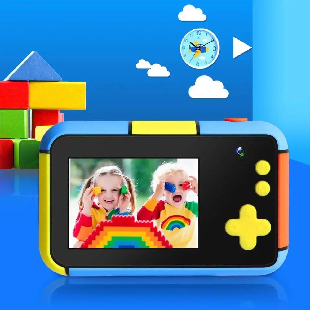 

Screen Gift 2.8 2.4 Girls Large Camera Pixel Camera Mega HD Inch For Digital Kids IPS Kids Birthday Boys Dual 1080P Inch IPS Lar