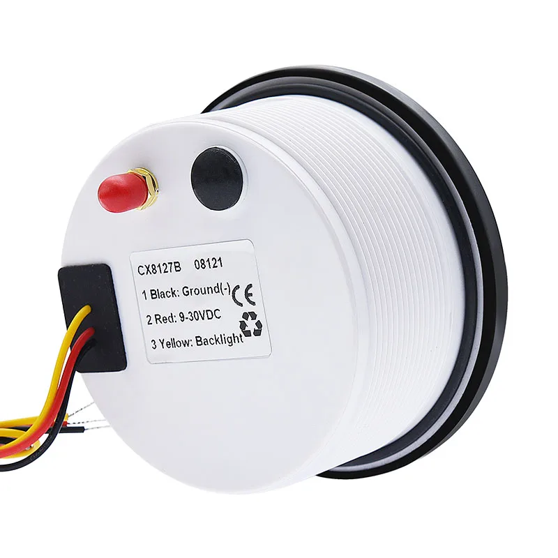 GPS-измеритель скорости для мотоцикла лодки грузовика 12 В 24 7 цветов подсветки 85 мм