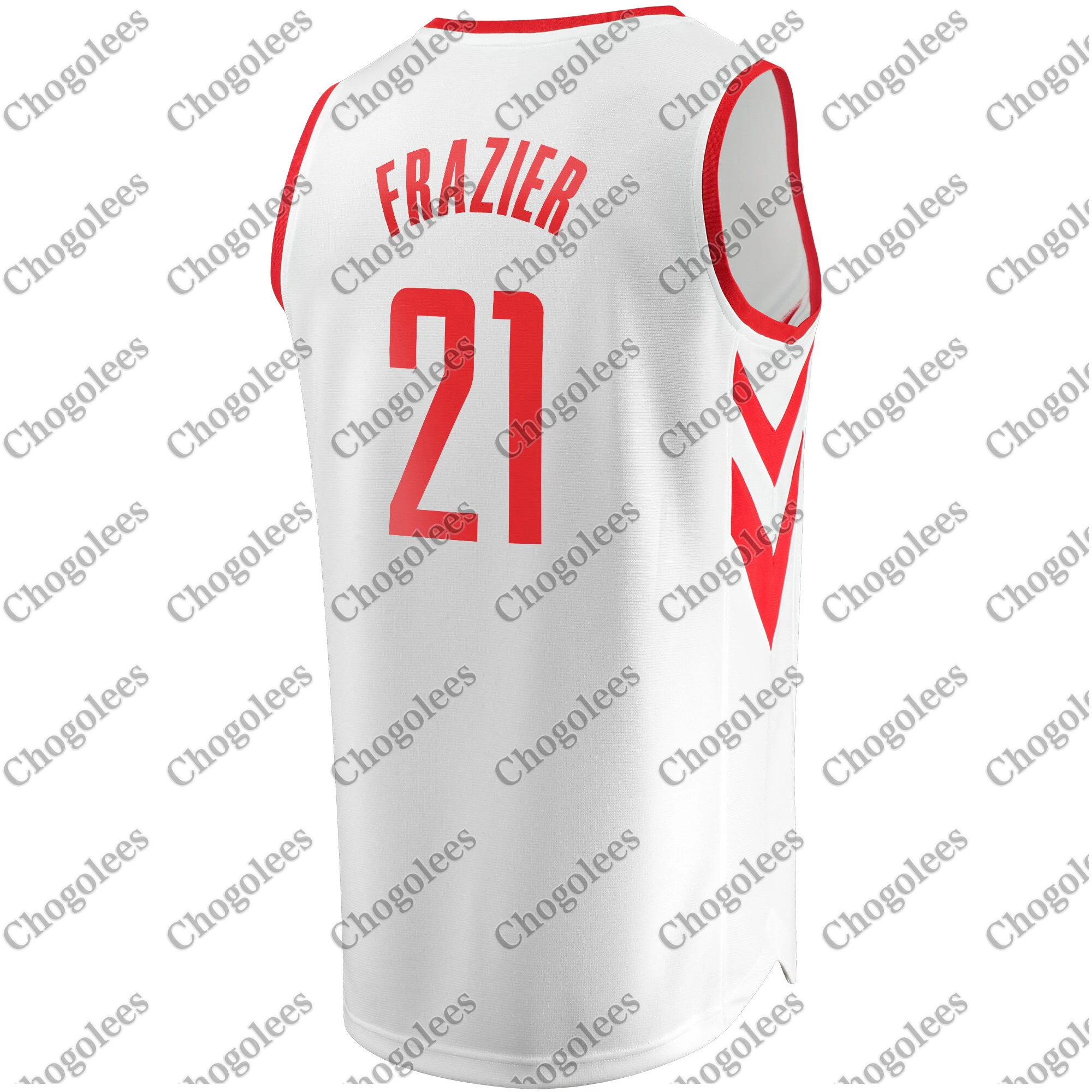 

Men Basketball Jersey Michael Frazier Houston Branded Fast Break Player Jersey Association Edition White
