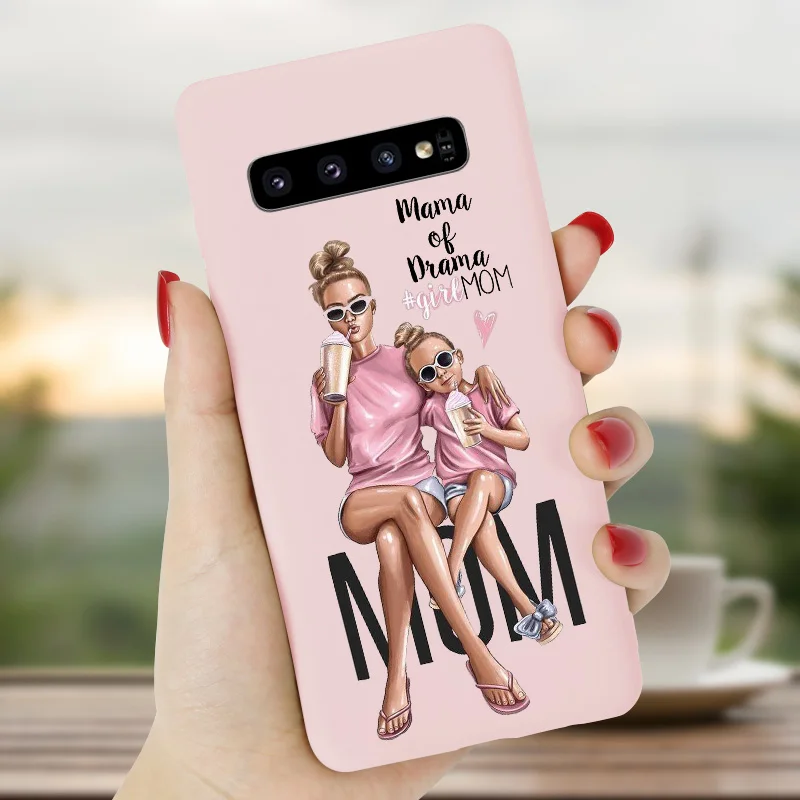 Супер или «I Love Mama» для телефона Funda для samsung A70 A50 A40 A30 A20 A10 A7 A6 плюс A8 A5 чехол карамельный Мягкий силиконовый чехол