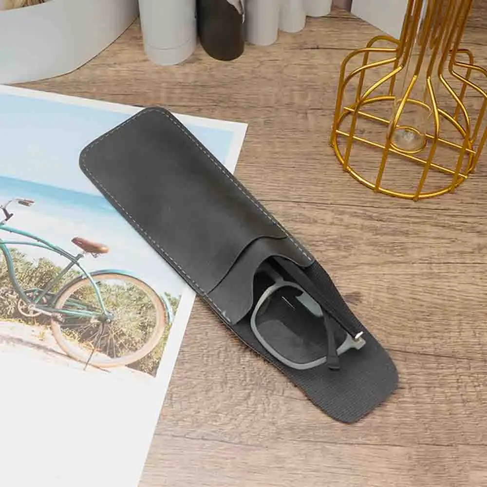 Модный Чехол для очков из искусственной кожи чехол солнцезащитных простой