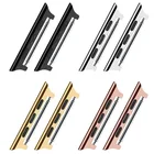 Разъем из нержавеющей стали для Apple Watch Band 44 мм 42 мм 40 мм 38 мм 6 5 4 3 2, ремешок, аксессуары, соединитель для iWatch