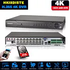 16CH AHD DVR HD 4K камера видеонаблюдения системы безопасности Kit 6 в 1 16CH 8MP Hybrid DVR 16-канальный цифровой видеорегистратор
