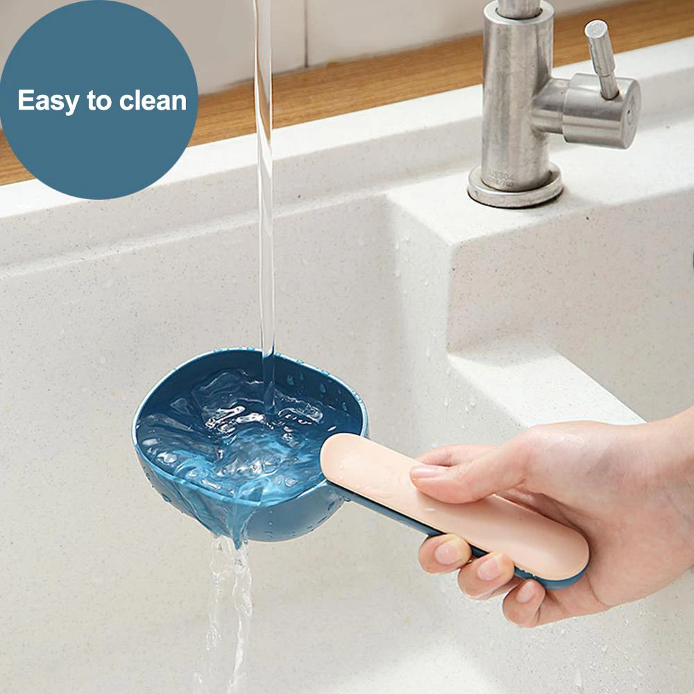 

Multi-function Food Scoop with Plastic Sealing Clip Measuring Cup Portable Grain Shovel Measuring Flour Scoops for Home Kitchen