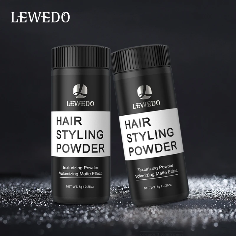 

Lewedo Unisex 8g Hair Mattifying Powder Dust It Double Hair Value Powder Oil-control Dry Shampoo Powder Hair styling spray